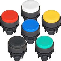 Головка кнопки Tekfor LAY4-EL4 выступающая пружинный возврат красный картинка